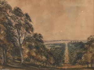 The Long Walk, Windsor — Peter De Wint