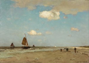Tengerparti Jelenet — Jan Hendrik Weissenbruch