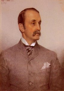 Portrait Of Josiah Caldwell — Anthony Frederick Augustus Sandys