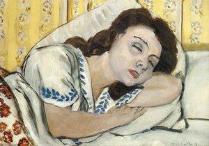 Portrett Av Marguerite Sovende — Henri Matisse