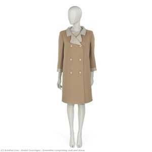 Ensemble Comprising Coat And Dress