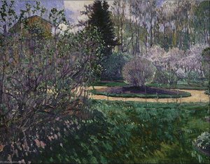 Garden In Spring — Sergey Arsenievich Vinogradov