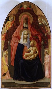 The Madonna And Child With St.anna. — Masaccio