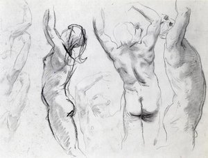 Studie Nude S Mladíkem — John Singer Sargent
