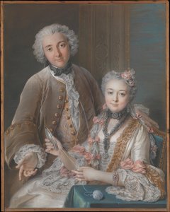 François De Jullienne (1722–1754) And Marie Elisabeth De Jullienne (marie Elisabeth De Séré De Rieux, 1724–1795) — Charles Antoine Coypel Iv