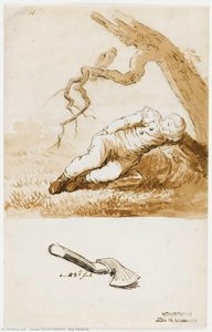 Le Garçon Dormant — Caspar David Friedrich