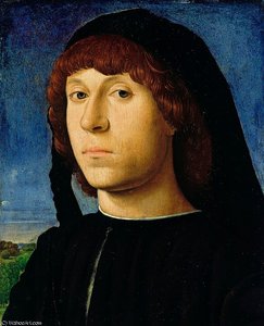 Portrait Of A Young Man — Antonello Di Giovanni Di Antonio (antonello Da Messina)