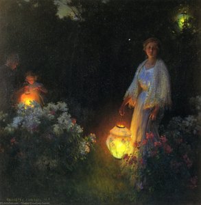 The Lanterns — Charles Courtney Curran
