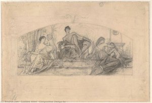 Composition Design Pour — Gustave Klimt