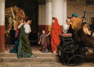 Ingresso A Un Teatro Romano — Lourens Alma Tadema