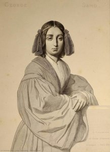 George Sand — Luigi Calamatta