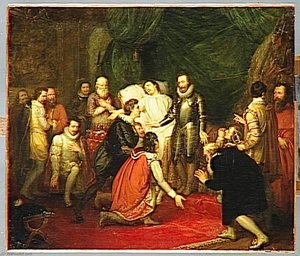 Henri Iii A Son Lit De Mort (1589) — Joseph Beaume