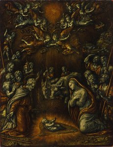 Adoration — Hans Holbein The Younger