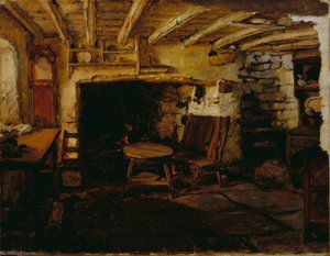 Cottage Interior — थॉमस स्टुअर्ट स्मिथ