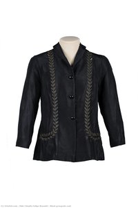 Black Grosgrain Coat — Aldo Cláudio Felipe Bonadei