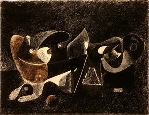 Night-time, Enigma, And Nostalgia — Arshile Gorky