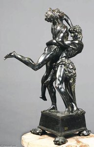 Hercules And Anteus — Antonio Del Pollaiuolo