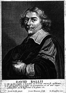 Portrait Of David Bailly In Cornelis De Bie's Gulden Cabinet. — David Bailly