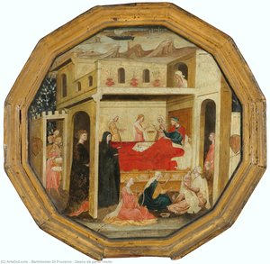 Desco Da Parto (recto) — Bartolomeo Di Fruosino