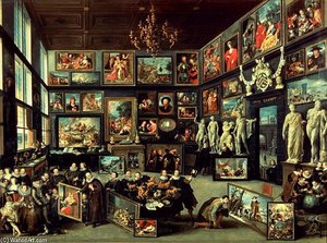 The Gallery Of Cornelis Van Der Geest - — Willem Van Haecht