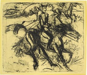 Evening Patrol — Ernst Ludwig Kirchner