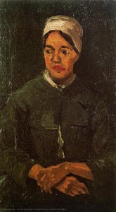 Mujer Campesina, Sentada A Media Figura — Vincent Willem Van Gogh
