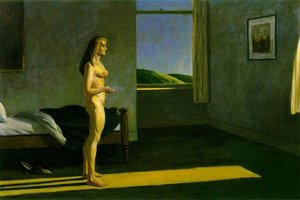 Una Mujer Al Sol — Edward Hopper