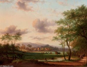 On The Outskirts Of A Town — Jan Evert Morel