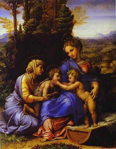 The Holy Family, Known As Little Holy Family — Raphael