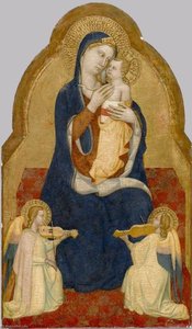 Madonna And Child With Angels — Puccio Di Simone