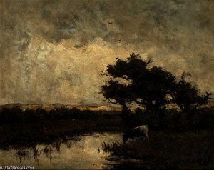 A Cow In The Dunes — Jan Weissenbruch