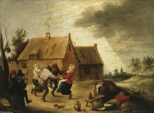 Dancing Peasants — Reyer Van Blommendael