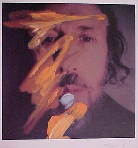 Self-portrait With Yellow — Richard Hamilton