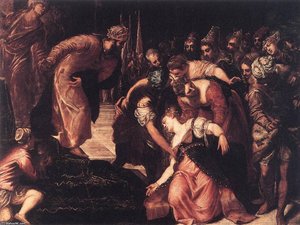 Esther Before Ahasuerus — Jacopo Tintoretto