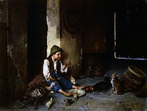 Joke On The Cat — Gaetano Chierici