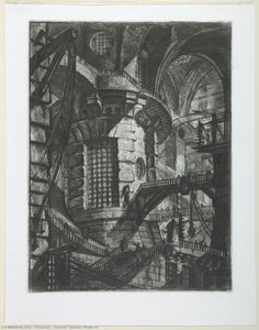 Carceri Series, Plate Iii — Giovanni Battista Piranesi