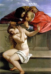 Susanna És Az Öregségek — Artemisia Gentileschi