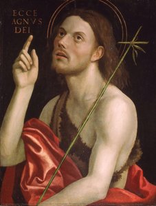 Predella Of The Polyptych Of The Passion - Saint John The Baptist — Paolo Morando