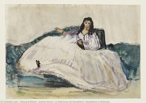 Jeanne Duval: La Mistessa Di Baudelaire — Édouard Manet