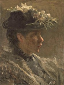 Study Of Sijtje Van Bemmel (1880-1963), Jozef Israëls, 1896 — Jozef Israëls