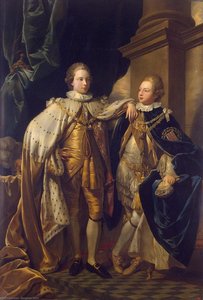 Porträt Von Georg, Dem Prince Of Wales, Und Prinz Friedrich, Dem Späteren Herzog Von York — Benjamin West