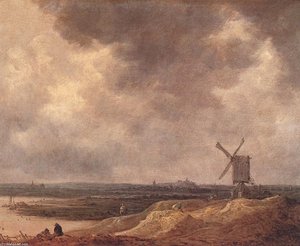 Windmill By A River — Jan Josephszoon Van Goyen
