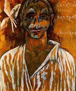 Autoportrait — Mikhail Fiodorovich Larionov