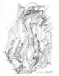 Automatic Drawing 04 — André Masson