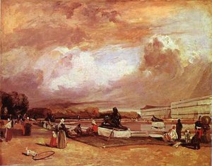 Parlerre D'eau A Versailles — Richard Parkes Bonington