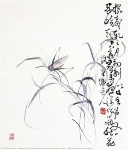 Autumn Plants And Insects — Shuxian (or Guobao, According To Xuanhe Huapu)