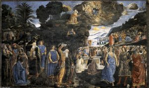 Tables Of The Law With The Golden Calf — Cosimo Rosselli