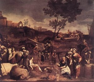 Village Fair — Giuseppe Maria Crespi