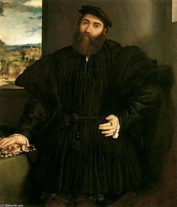 Retrato De Un Caballero — Lorenzo Lotto