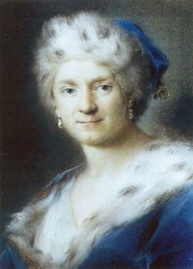 Self-portrait As Winter — Rosalba Carriera